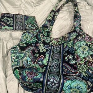 Vera Bradley bag and matching wallet
